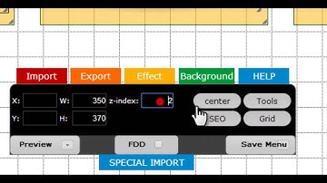 Container background