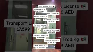 Dubai Business Setup 🇦🇪#dubai #business #tradelicense #virtualoffice #business #smallbusiness