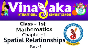 Class - 1 Maths chapter - 1 Spatial Relationship (part 1)