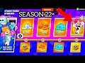 Brawl stars season 22 all rewards  skins   bs season 22 startoon