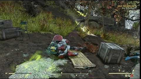 "Scrawled Note" *Zetan Ambush Camp* - Fallout 76 Note / Random Encounter (Invaders Update)