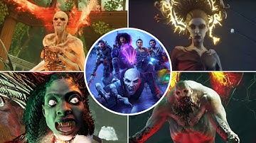 Redfall - All Boss Fights & Ending ( Midnight Difficulty / NG ) - 4K 60FPS UHD