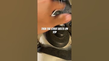 How to remove or install lowering springs or coil overs #car #shorts #howto #diy