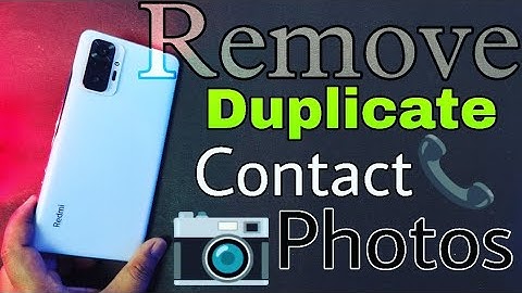 Redmi note 10pro remove duplicate contact | Redmi note 10pro remove duplicate photo | photo&contact
