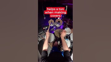 Thumbnail of Use cues when making drum covers to save time and extra takes