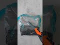 Baggy Nike Joggers: Hand Saw Gel Slice ASMR &amp; 3-Pair Try On! 🪚🌊👟 #shorts