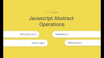JavaScript ToString() Abstract Operation.