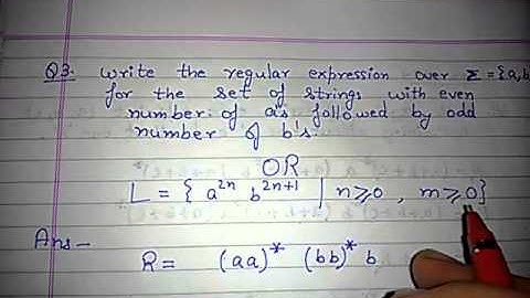 Regular expression example 3