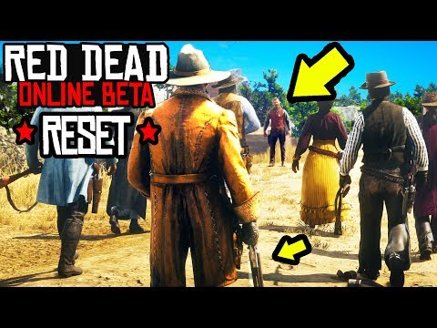 RED DEAD ONLINE WIPE & RESET OF STATS? When Does Red Dead Beta END? RDR2 Online Gameplay!