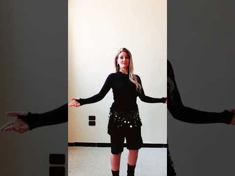 الرقص الشرقي حركة الرعشة  