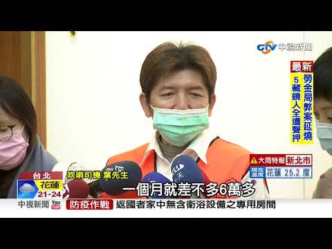 控桃園客運"規避超時" 吹哨者駕駛:月薪少1.5萬起│中視新聞 20201211