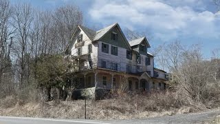 Massive Abandoned Mansion Resort House Forgotten in The Catskill Mountains