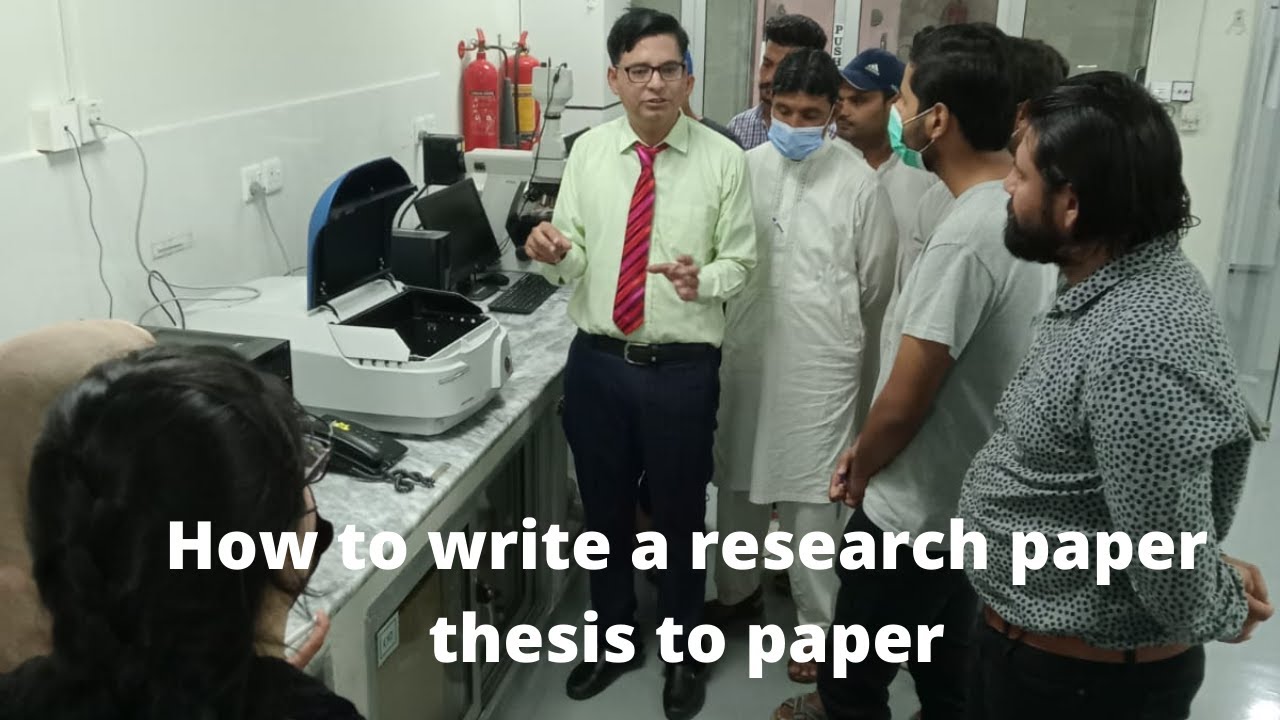 research paper meaning in urdu