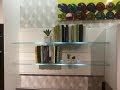 Bookcase with LED glass shelf lights / LED Wall Mounted Bar Shelf - Bar Display Bookcase with LED glass shelf lights / LED Wall Mounted Bar Shelf - Bar Display