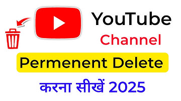 how to delete youtube channel permanently | youtube channel delete kaise kare 2025