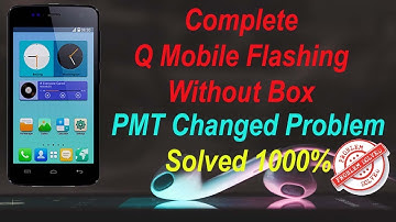 How To Flash Q Mobile i5 With Latest Firmware | PMT Changed Solved 1000%