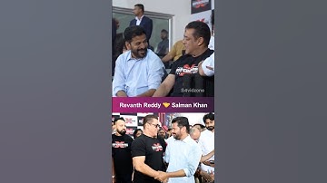 CM Revanth Reddy & Salman Khan Together at Supercross Racing League! 🔥🏁