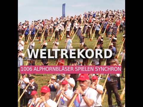 Weltrekord der Alphörner