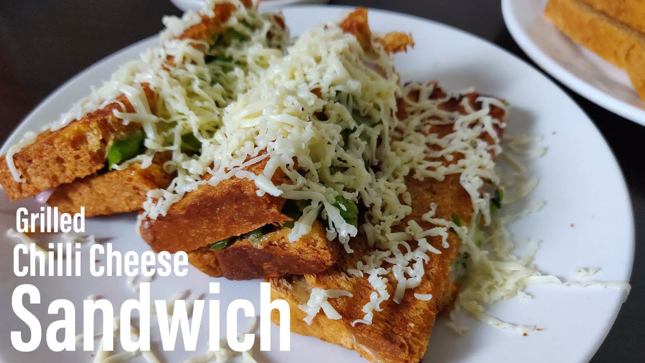 Chilli Cheese Sandwich Recipe Grilled Chilli Cheese Sandwich Best