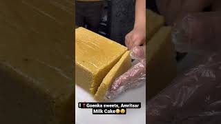 Most Hygienic Milk Cake🥶😵|| Indian food