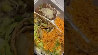 #steaktacos #rice #beans #lettuce #cheese #food #foodie