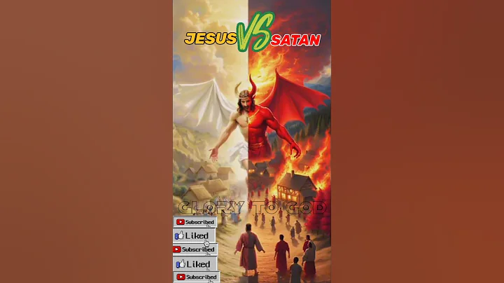 Jesus vs Satan: Jesus Saves People from Satan❤🙏