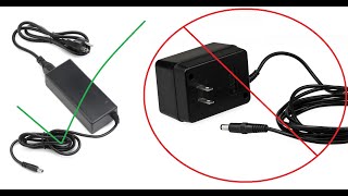 My wall wart power supply is too heavy! Whaddama gonna do!?