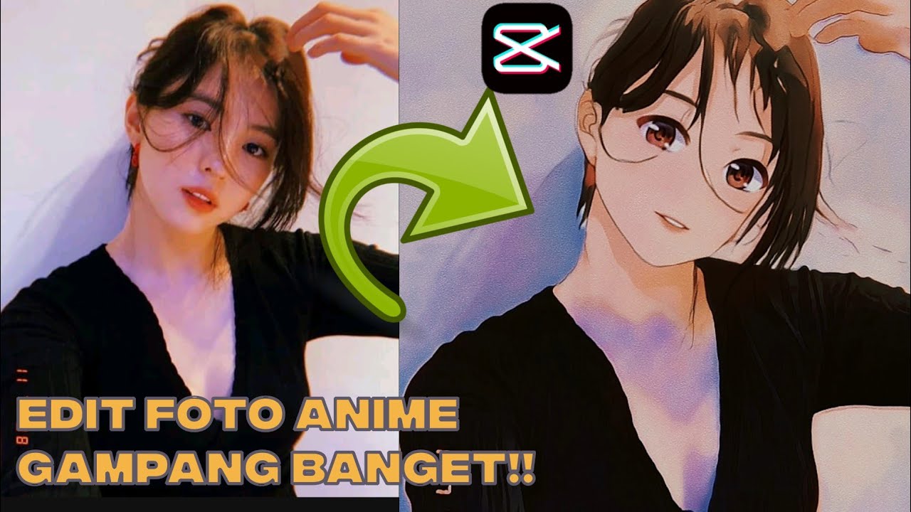 TUTORIAL EDIT FOTO MENJADI ANIME DI ANDROID!! GAMPANG!?! 