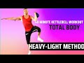 40 minute Kettlebell workout HEAVY-LIGHT