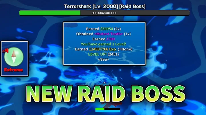 HOW TO SPAWN NEW RAID BOSS | TERRORSHARK | BLOXFRUITS UPD 20