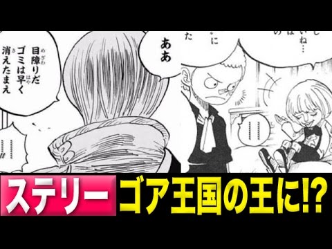 ワンピース考察 出生が不明のステリーが何故歳でゴア王国の王になったのか One Piece アニメ大考察 Youtube