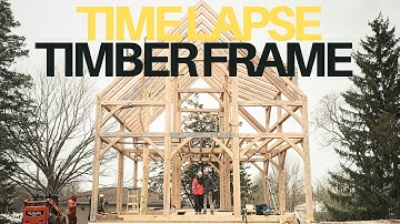 Self Built Timber Frame Home - 3 Years in 18 Minutes