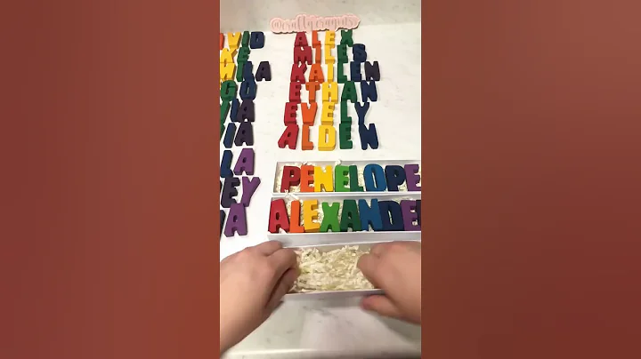 Another bulk crayon name order!!🤩 so great for parties & gifts 🎁 #crayola #partyfavors #instagram