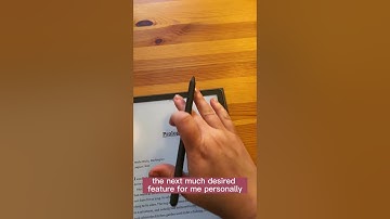 Updates to Kindle Scribe! Notebook overview & landscape mode