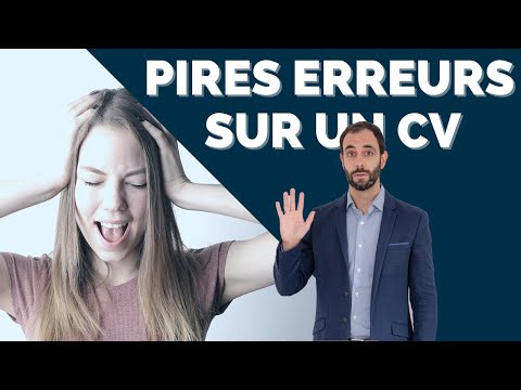 Vidéo: Pourquoi L'employeur A Refusé : 6 Erreurs Dans Le CV