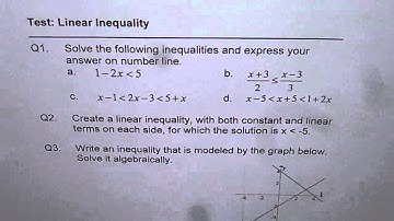 Test on Linear Inequality