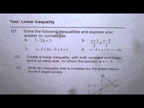 Test on Linear