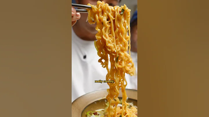 Upgrading Instant Ramen: Carbonara Ramen🍜