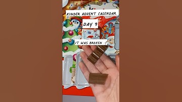 Kinder Advent Calendar Day 9 #adventcalendar2022 #christmas #christmas2022 #kinder