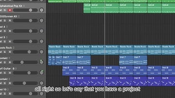 How to Save As or Save As Copy in Logic Pro X