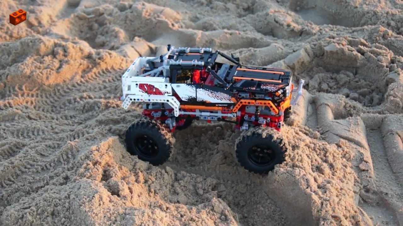 forudsigelse Fugtig kutter LEGO Technic 9398, 4x4 Crawler Review (Sand Crawling - Bonus Video) -  YouTube