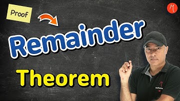 REMAINDER THEOREM Proof Explained | Class 9 | Chapter 2 | Polynomials