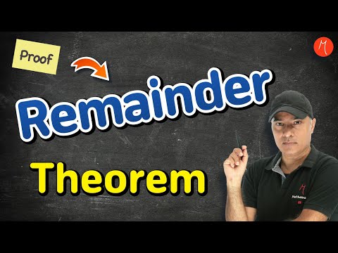 REMAINDER THEOREM Proof