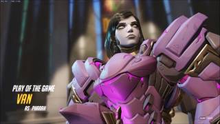 Overwatch Quintuple Kill and Team Kill - Pharah