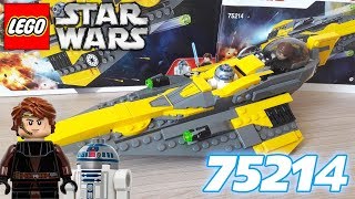 Обзор LEGO 75214 - Anakin's Jedi Starfighter (Джедайский старфайтер Энакина)