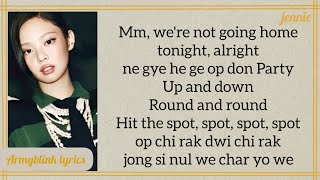 ZICO - 'Spot' (feat. JENNIE) easy lyrics