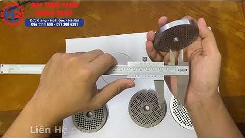 Địa điểm sản xuất và gia công mặt sàng cối đùn thịt, đùn xương