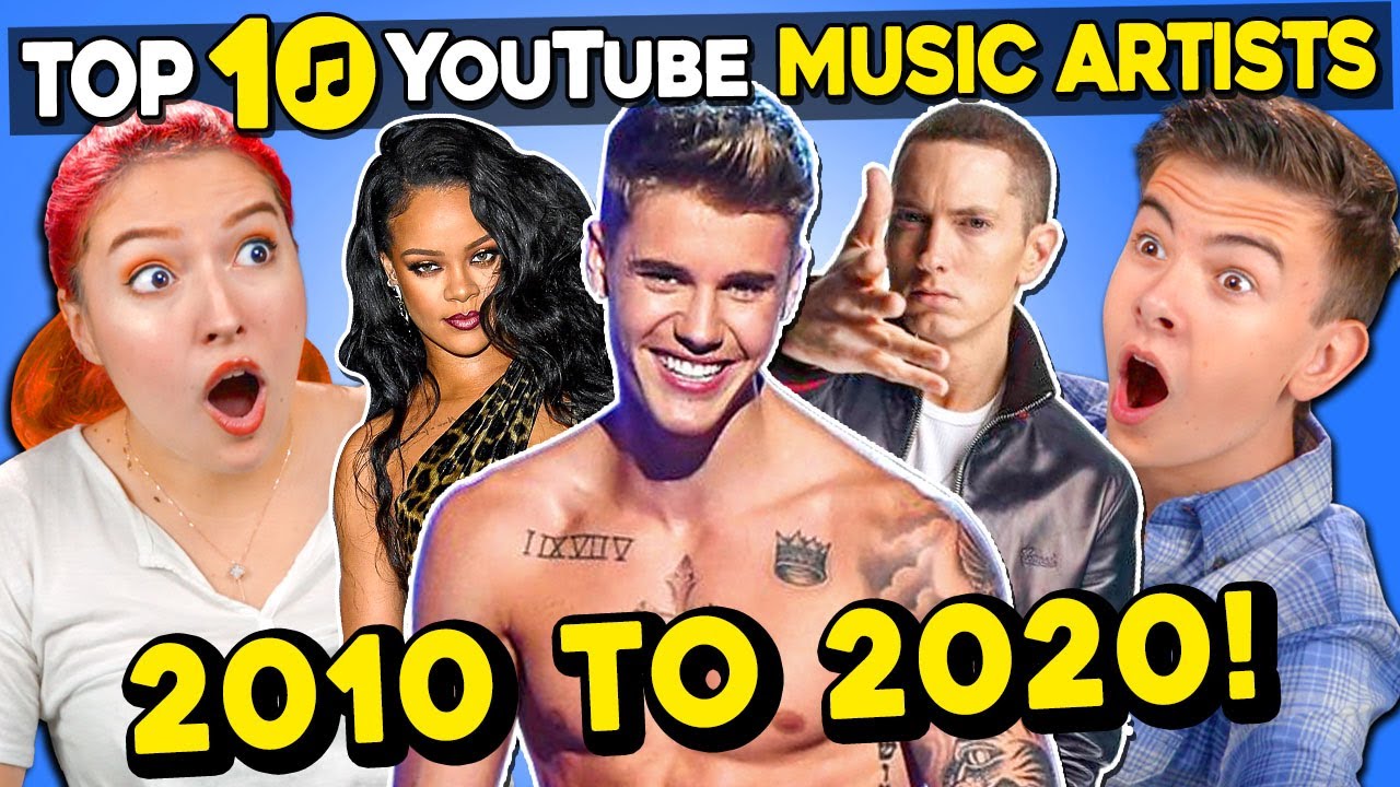 ⁣Generations React To Top 10 YouTube Music Artists of The Decade (Vevo)