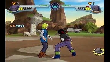 Tomoko Game : Dragon ball Infinite World : Android 18 (me) vs Android 17 (CPU normal)