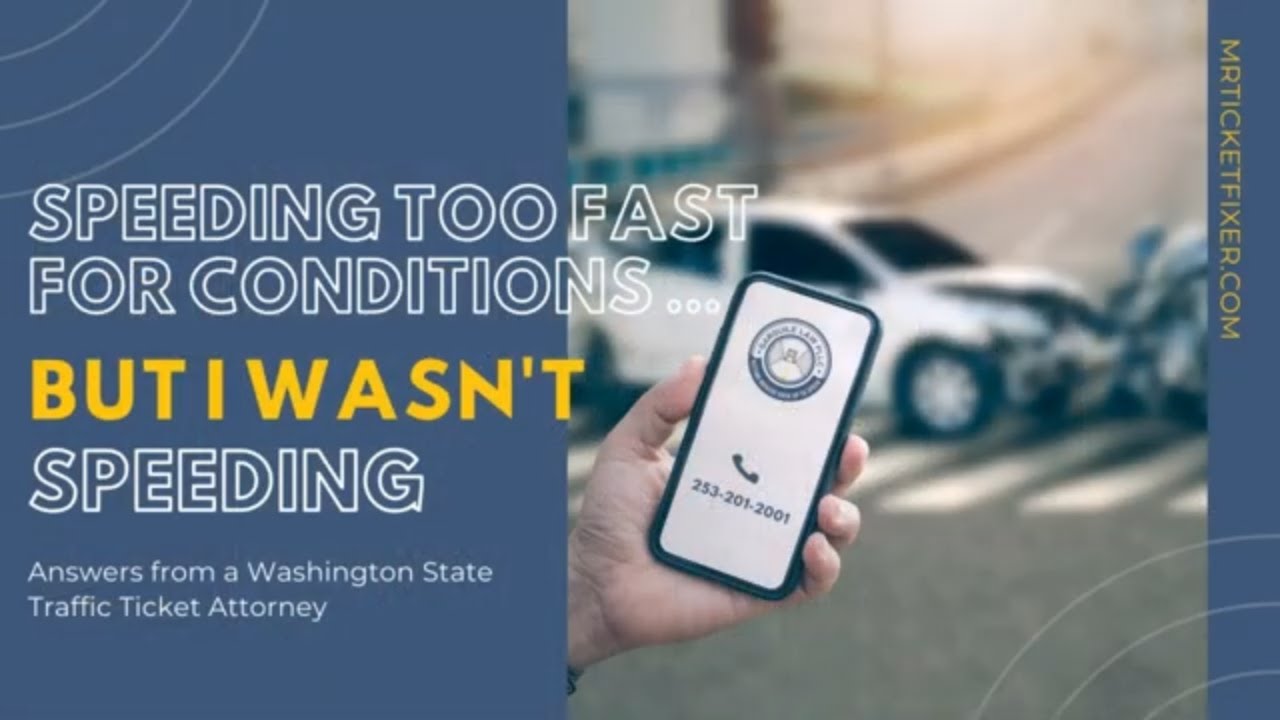 Speeding too fast for conditions but i wasn t speeding youtube